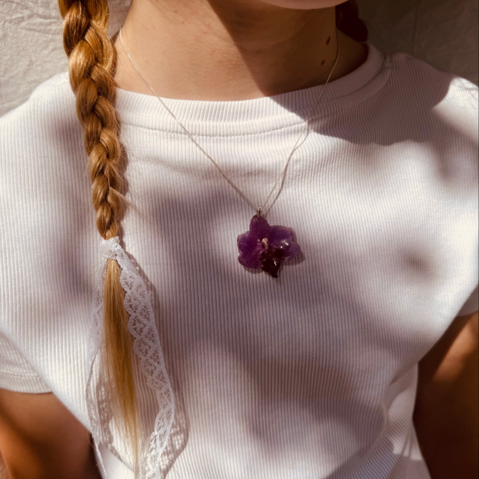 Orchid Necklace
