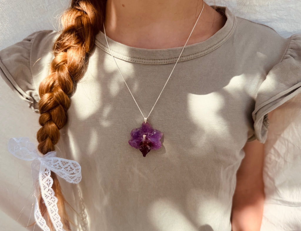 Orchid Necklace