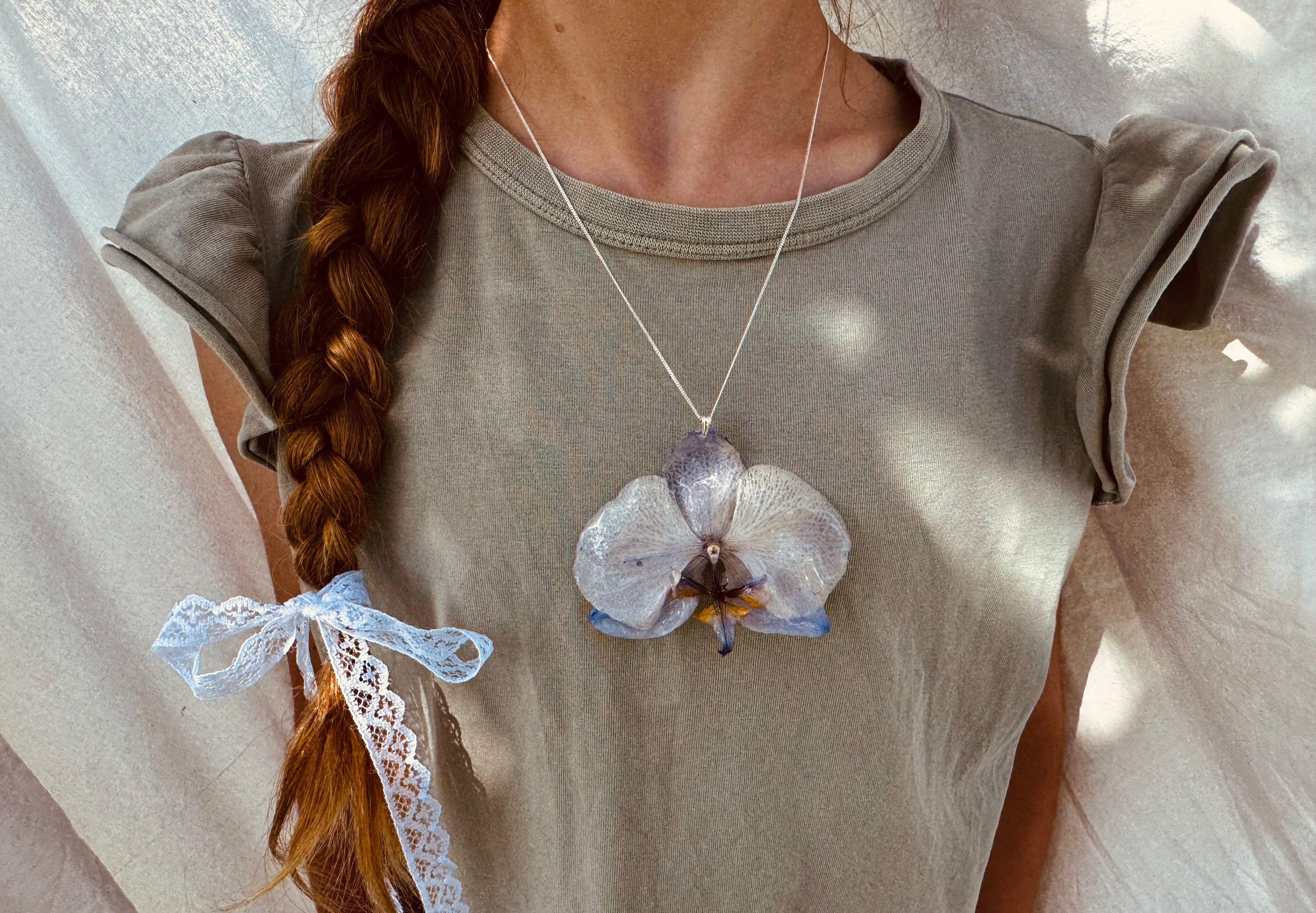 Orchid Necklace