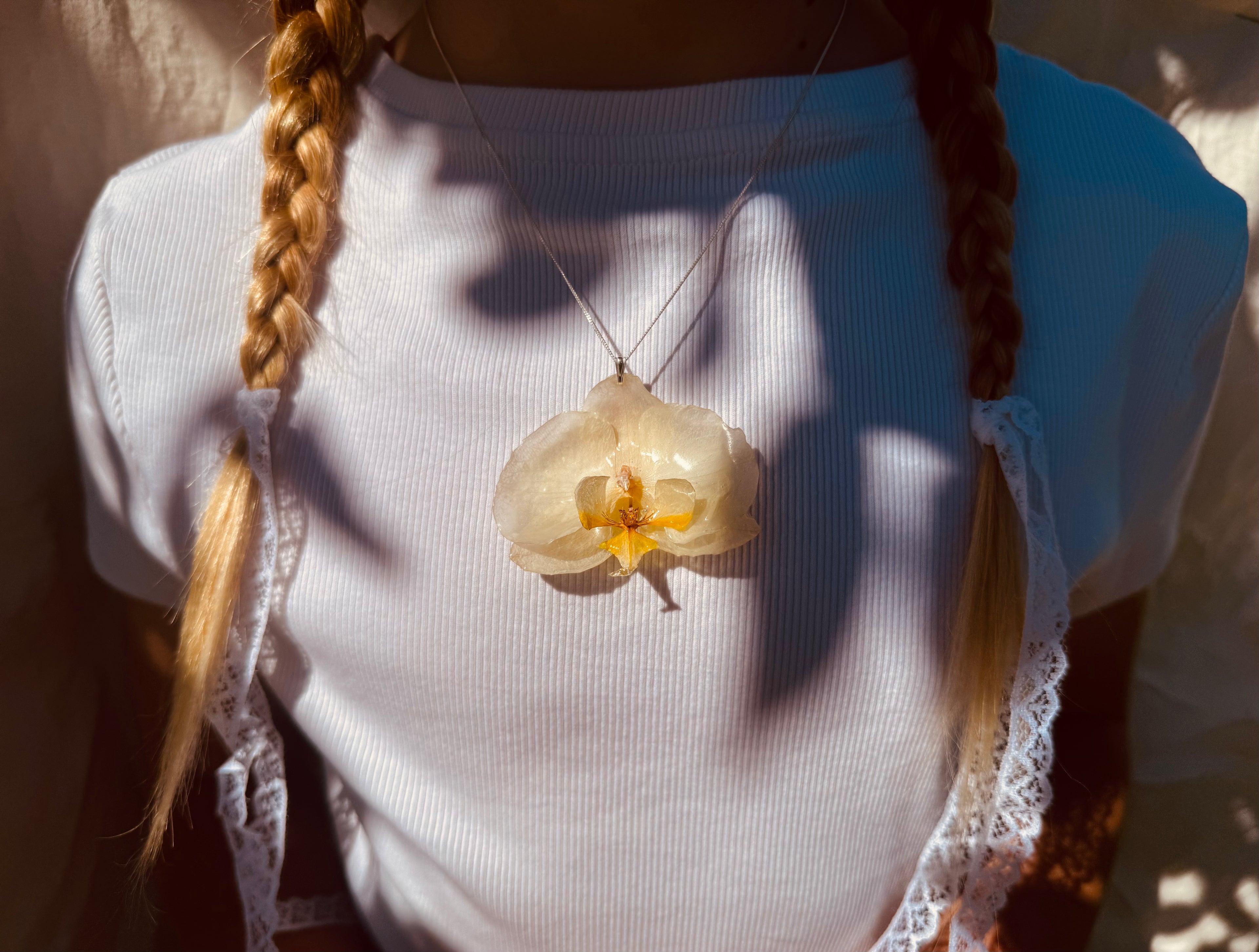 Orchid Necklace
