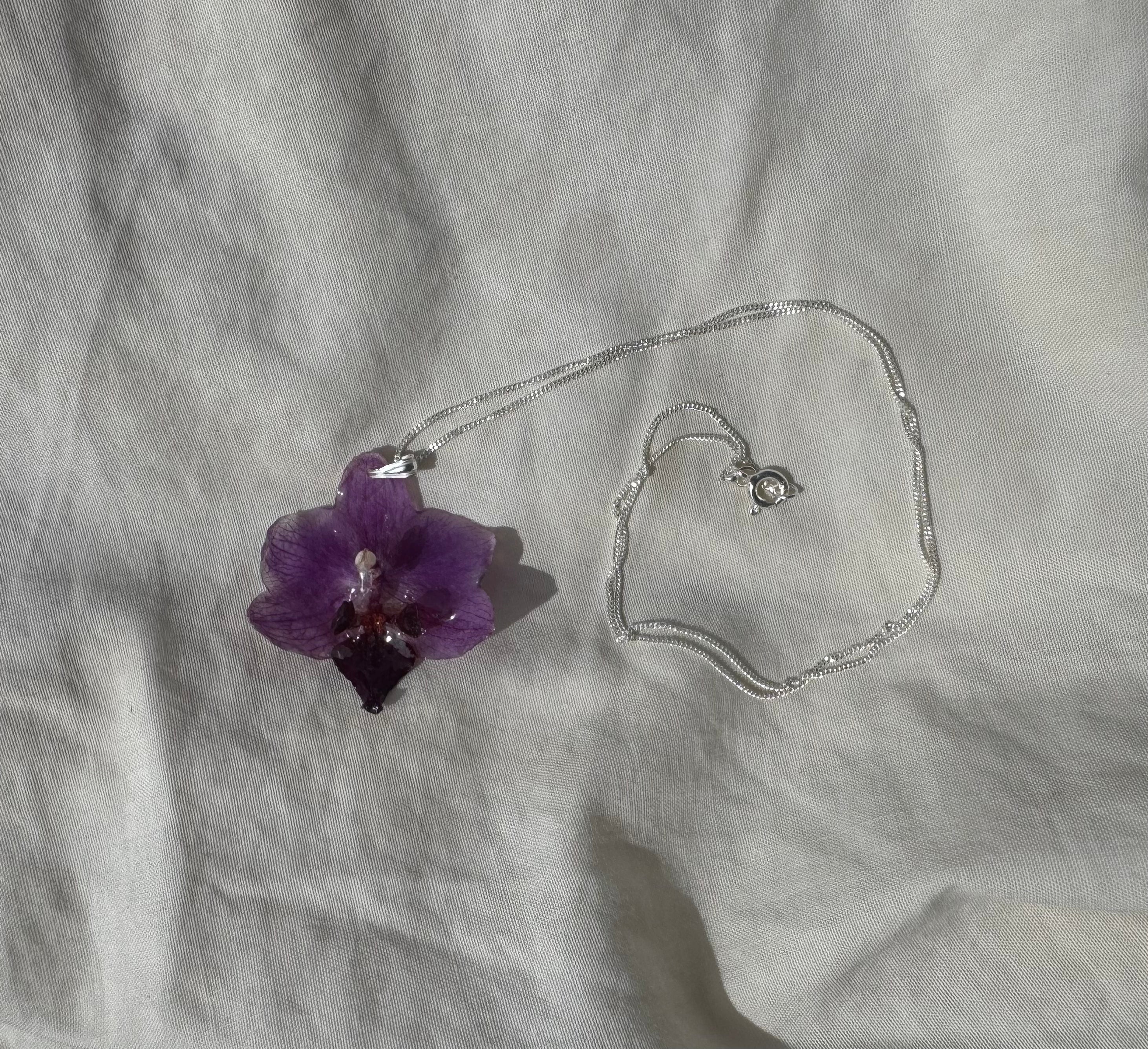Orchid Necklace