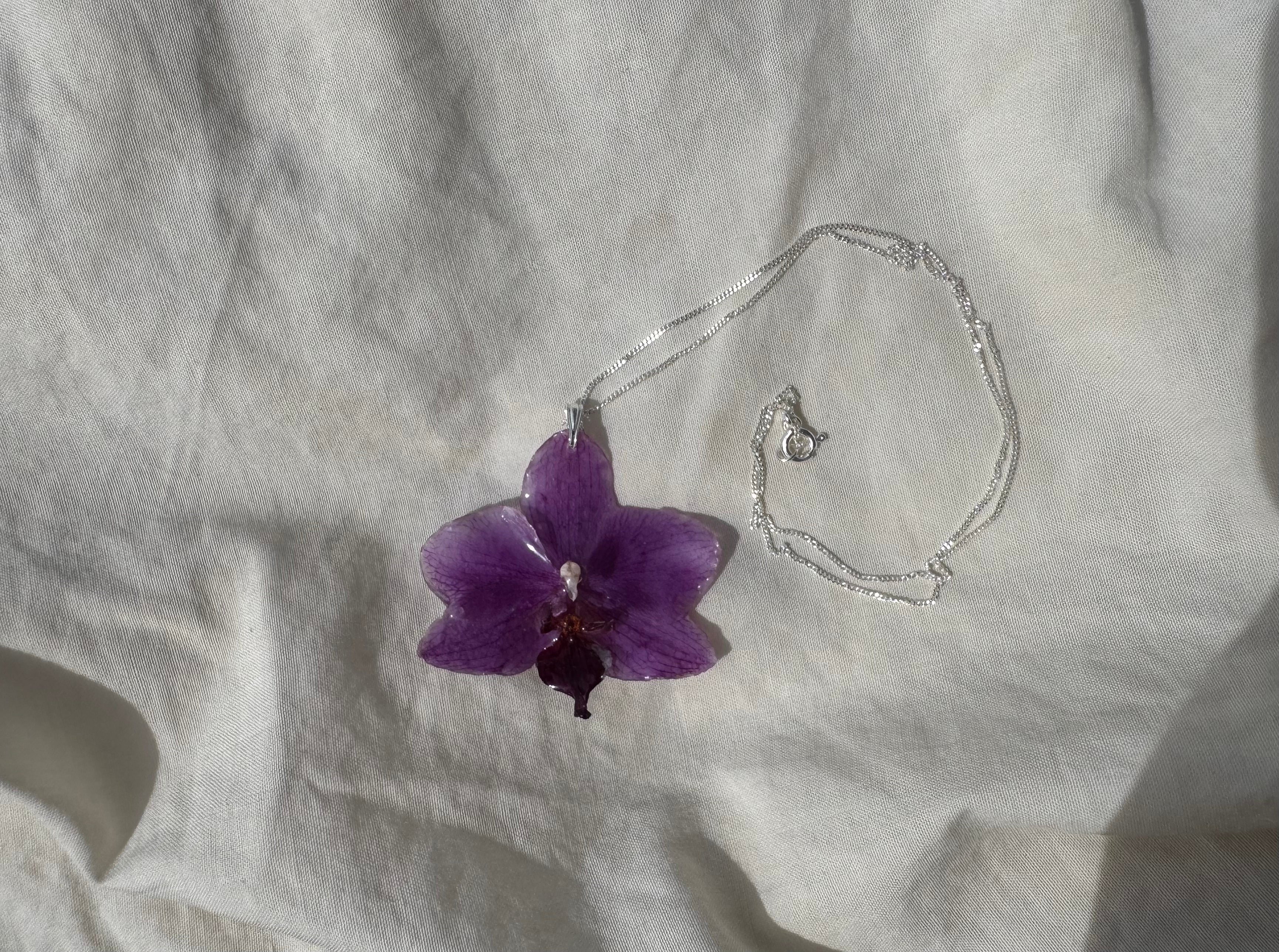 Orchid Necklace